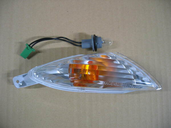 送無パケットプラス スズキ純正 フロントウインカー セット 右側 4サイクル アドレスV50 CA42A CA44A CA4BA 4スト 右 R コード,バルブ球付