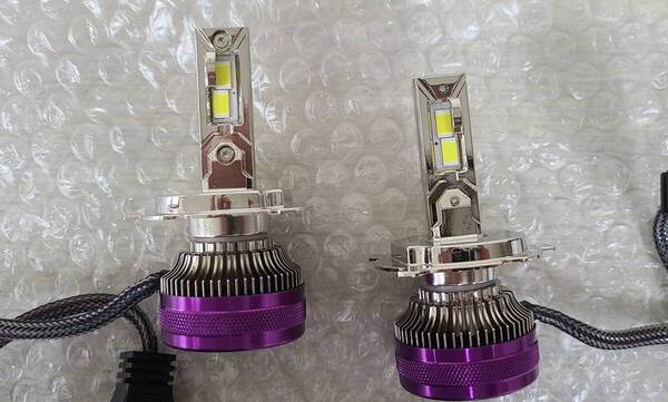 H4 LED ヘッドライト 爆光 ホワイト 6500k 車検対応 12V