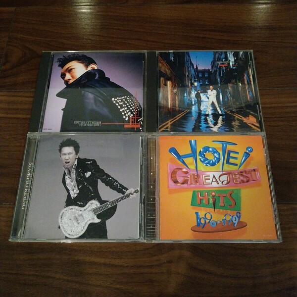 【送料無料】布袋寅泰 CDアルバム 4セット GUITARHYTHM Ⅲ Ⅳ SCORPIO RISING HOTEI GREATEST HITS 1990-1999 ベストアルバム BOOWY