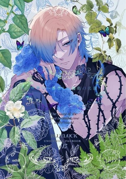 ブルーロック 同人誌 カイ潔 カイザー×潔世一/世界で一番美しい薔薇の名前/レトロモヒート ハル