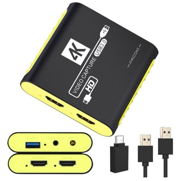 HDMI ビデオキャプチャー ボード Switch対応 PS5/PS4/Xbox