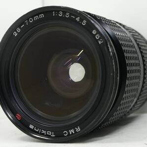 ~実写確認済~ ☆実用品・人気の望遠レンズ☆ キャノン1眼レフ用(FDマウント) RMC Tokina 28-70mm F3.5-4.5 (J0210)