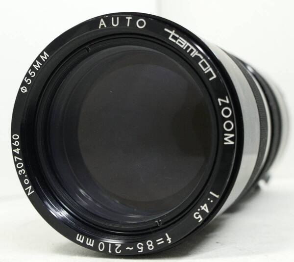 ~実写確認済~ ☆実用品・人気の望遠レンズ☆ ニコン1眼レフ用(Fマウント) AUTO TAMRON ZOOM f=85-210mm F4.5 (J0246)