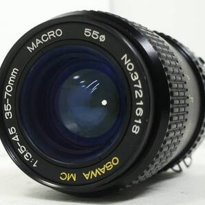 ~実写確認済~ ☆実用品・人気の望遠レンズ☆ ニコン1眼レフ用(Fマウント) OSAWA MC 35-70mm F3.5-4.5 (J0212)