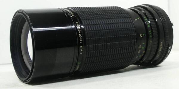 ~実写確認済~ ☆実用品・人気の望遠レンズ☆ ペンタックス1眼レフ用(Kマウント) SIGMA ZOOM-K f=100-200mm F4.5 (J0206)