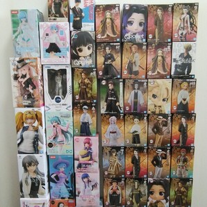 送料無料 リゼロ 推しの子 鬼滅の刃 初音ミク など 人気アニメフィギュア 未開封 46体 まとめ売り 大量 プライズ