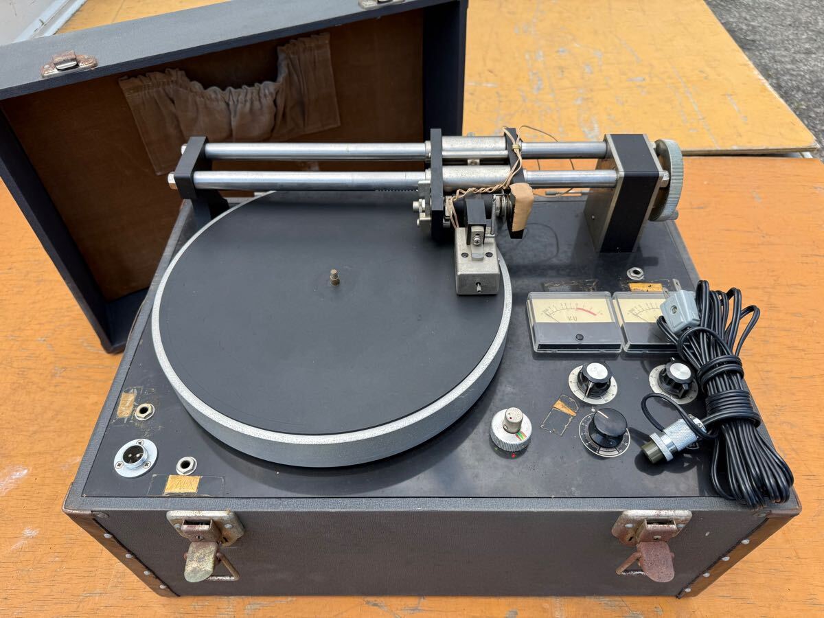 原録音機製作所 レコード・カッティングマシン ディスクル M-180