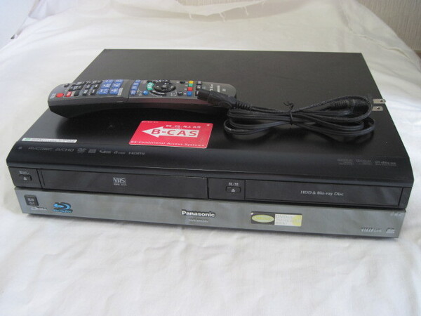 Panasonic DMR-BR630V 正常動作品 HDD2TB 希少 VHSからブルーレイにダビング可能 2008年製 ①