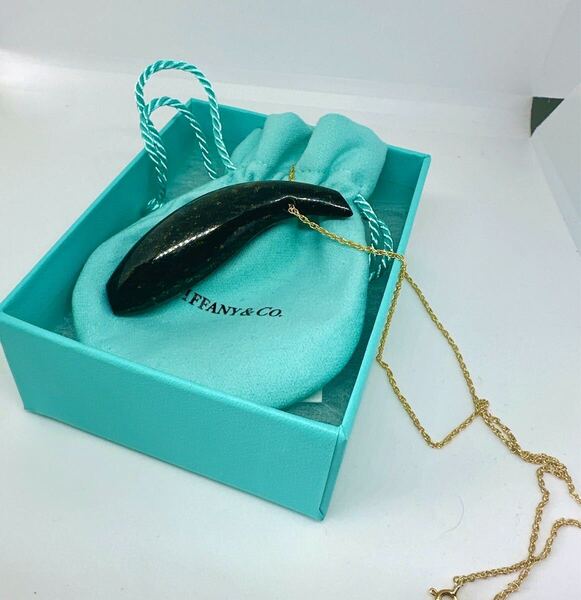 ティファニー フランクゲーリーフィッシュペンダントイエローゴールド750 TIFFANY Co