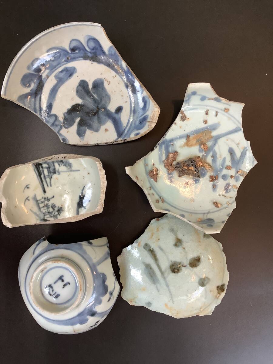 古美術 三樹 - 初期伊万里 陶片 額 | 古美術品専門サイト