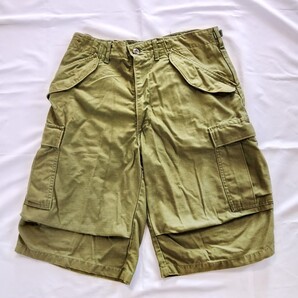 【即決・送料無料】米軍実物 M-65 フィールドパンツ カーゴパンツ ハーフパンツ SMALL-SHORT