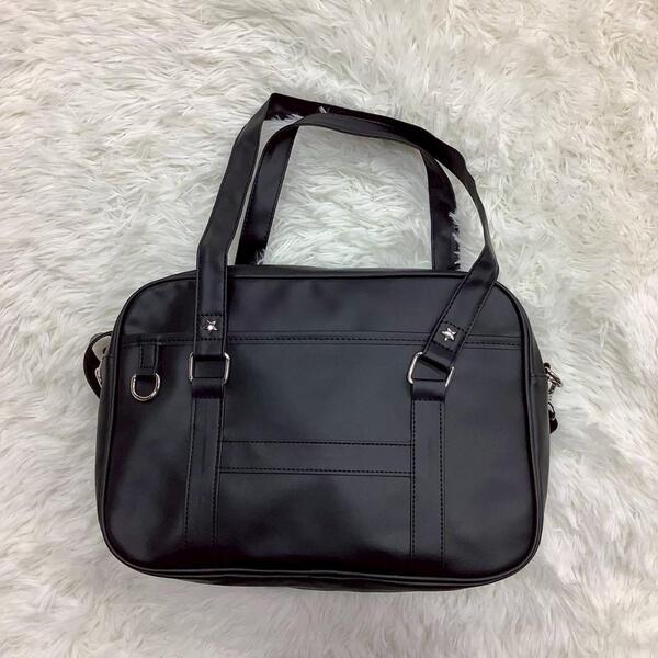 新品未使用 スクールバッグ スクバ 通学 A4 トート サブバッグ ショルダー 2WAY 中学生 女子高生 ボストン 可愛い かわいい おしゃれ 韓国