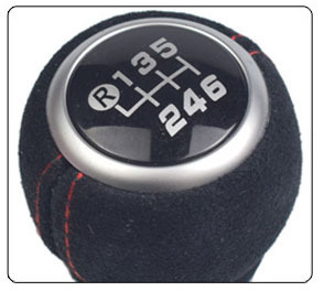 トヨタ スバル 6速 MT シフトノブ ブラック スウェード アルカンターラ 調 レッド ステッチ 赤糸 レザー 純正 86 GR SPORT ZN6 BRZ ZC6