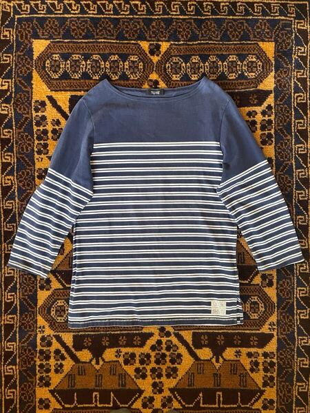 UNDERCOVER BOARDER 4/3 SLEEVES T-SHIRTS アンダーカバー ボーダー バスクシャツ Tシャツ 高橋盾 AFFA fragment goodenough ロンT 希少