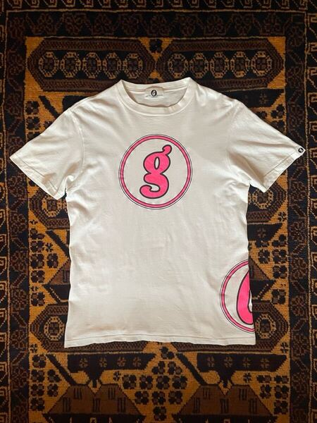 GOODENOUGH DOUBLE CIRCLE G T-SHIRTS グッドイナフ ダブルサークルG Tシャツ マルチプリント 藤原ヒロシ archive スケシン skatething