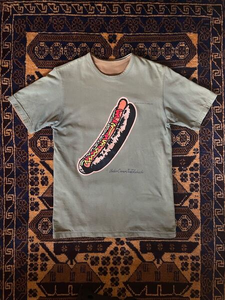 希少 90s UNDERCOVER DOUBLE FACE T-SHIRTS REVERSIBLE アンダーカバー リバーシブルTシャツ ダブルフェイス 高橋盾 archive アーカイブ