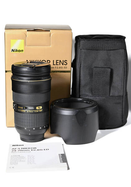 ★ニコンNikon AF-S NIKKOR 24-70mm f/2.8G ED 美品!★