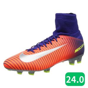 NIKE ナイキ サッカースパイク マーキュリアル スーパーフライ V FG 天然芝 24.0cm 激レア 廃盤