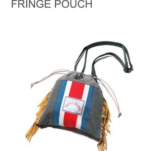 新品 送料無料○ネイタルデザイン NATAL DESIGN NATAL DESIGN × BROWN BROWN FRINGE POUCH ポーチ バック キャンプ