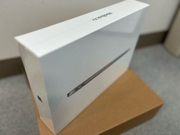 新品未開封 apple MacBook air M1 メモリ16G 容量256G スペースグレイ 新品ハードケース付属