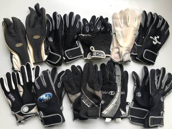 TUSA.AQUALUNG.SASダイビンググローブ×10セット