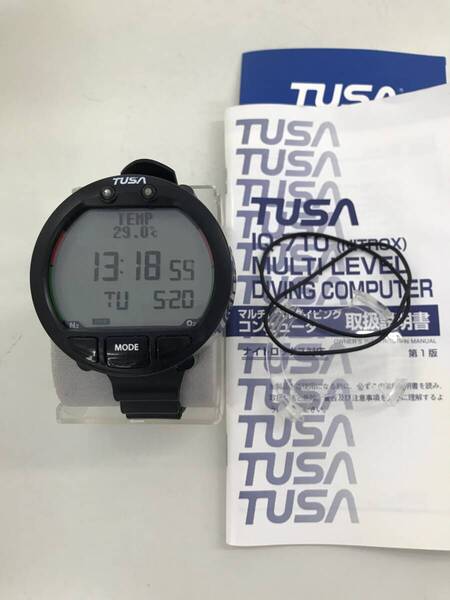 【総使用10本】TUSA IQ710ダイブコンピュータ(取説付)