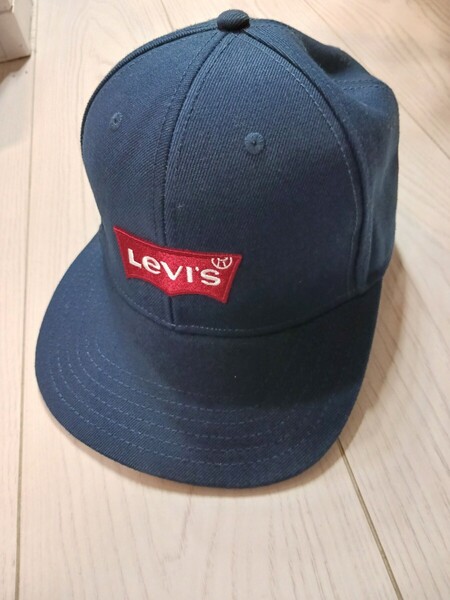 送料込★リーバイス★キャップ★ユース★YOUTH★ネイビー★青★アメカジ★Levi's★キッズ★レディース★小さめ★帽子★
