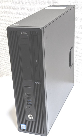 Win11Pro/office2021Pro認証済高速快適すぐ使える HP Z240 SFFWorkstation Intel Xeon E3-1245 V5 3.5GHz 8GB SSD128GB(M.2Nvme)+HDD500GB