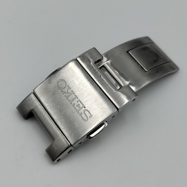 【中古品】腕時計 部品 SEIKO ブライツ 8B43-0AF0 バックル 中留め クラスプ 尾錠 ベルト バンド
