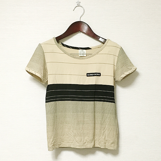 GLAMDY グラムディ Tシャツ クリーム 日本製