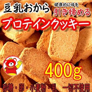 豆乳おからプロテインクッキー/200gx2(400g) / 8/2