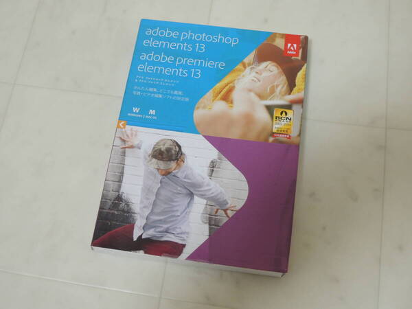 A-05758●Adobe Photoshop Elements 13 Premiere Elements 13 Windows 日本語版