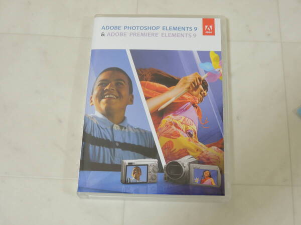 A-05765●Adobe Photoshop Elements 9 Premiere Elements 9 Windows 日本語 乗換アップグレード版