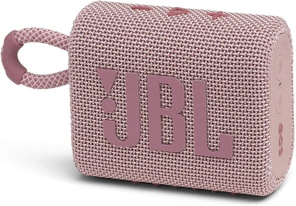 新品 送料無料 メーカー保証有 JBL GO3 Bluetooth スピーカー IP67 防塵 防水 パッシブラジエーター ポータブル ピンク JBLGO3PINK