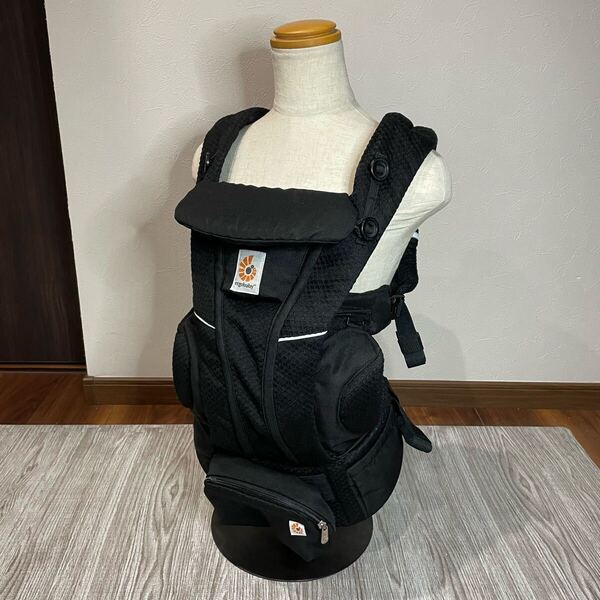 ergobaby エルゴベビー 抱っこ紐 オムニ ブリーズ メッシュ オニキスブラック