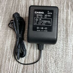 CASIO カシオ ACアダプター AD-5JL キーボード用 DC 9V 850mA センターマイナス