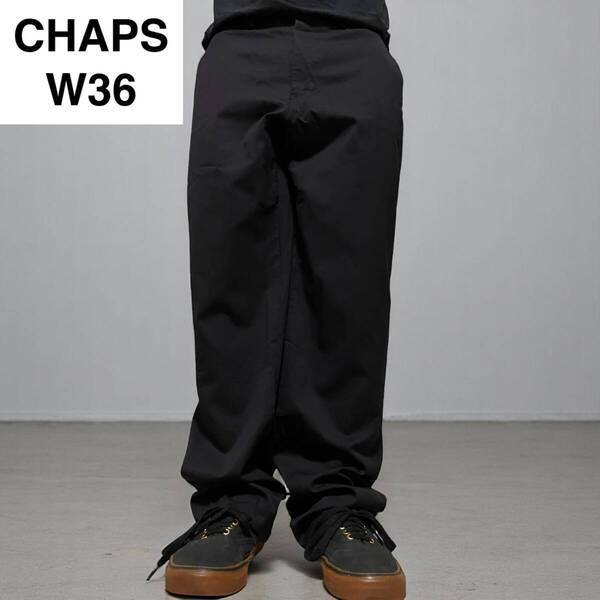 CHAPS RALPH LAUREN チャップスラルフローレン w36 l32 スラックスパンツ メンズ 古着 ボトムス 中古品 ロング 長ズボン ビジカジ
