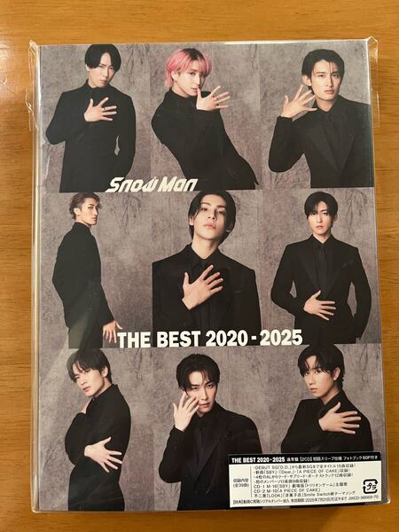 Snow Man CD THE BEST 2020-2025 通常盤 2CD