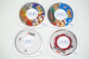 【質Banana】中古!!PSPソフト 4個まとめ売り パワフルプロ野球2011・2012 ウィニングイレブン2014 FIFA11 現状渡し ♪.。.:*