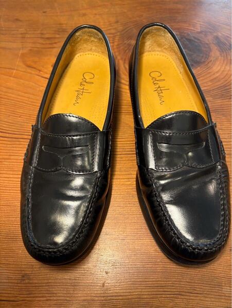 コールハーン コインローファー 9.5 D 27.5 COLE HAAN ブラック