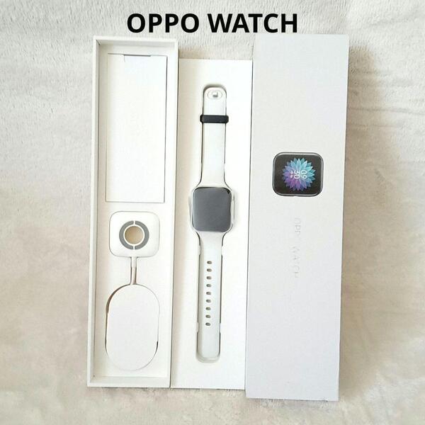 OPPO Watch 41mm シルバーミスト 音楽再生機能搭載 ow19w6