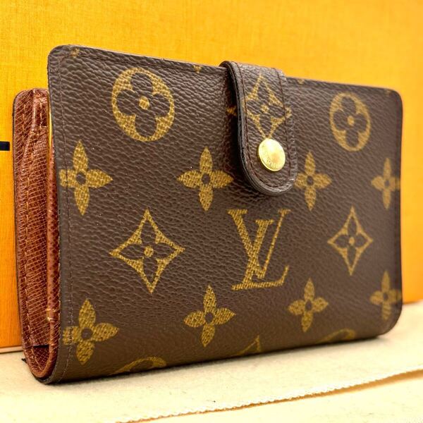 k25 ヴィエノワ モノグラム ルイヴィトン がま口 二つ折り財布 LOUIS VUITTON