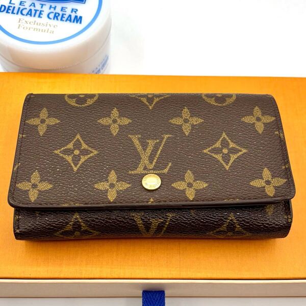 l9 トレゾール モノグラム ルイヴィトン 二つ折り財布 L字ファスナー LOUIS VUITTON