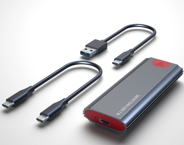 【新品】ネジ不要 10Gbps SSD NVMe 外付けケース エンクロージャー USB3.1 Gen2(USB3.2 Gen2)