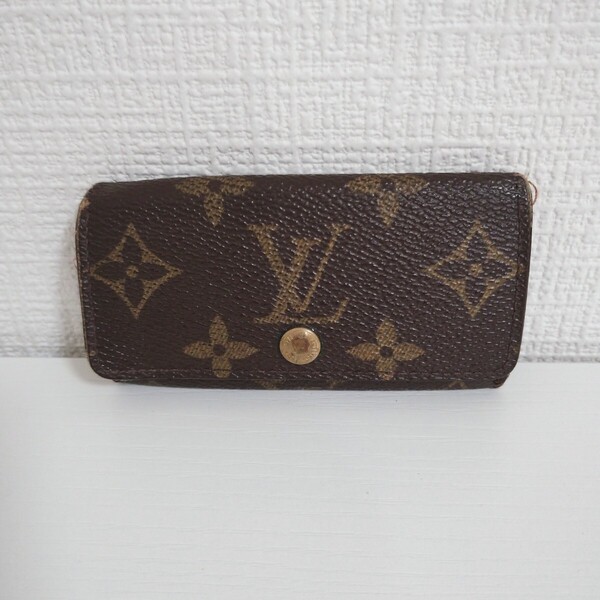 LOUIS VUITTON ルイヴィトン キーケース ミュルティクレ4 モノグラム ブラウン ヴィトン 4連キーケース 男女兼用 送料無料