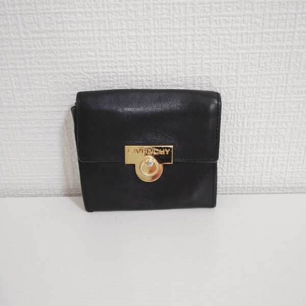 GIVENCHY ジバンシー コインケース 小銭入れ レザー ブラック メンズ レディース 男女兼用 送料無料