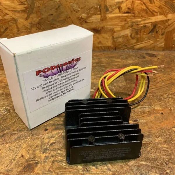 トライアンフ podtronics レギュレーター カスタム ビンテージトライアンフ T100 T110 TR6 Triumph BSA (WW10127)