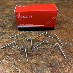 ルーカス 純正 ヘッドライトクリップ 4個セット 7インチ トライアンフ AJS BSA LUCAS triumph (WW19012L)