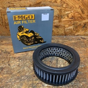 トライアンフ パンケーキ エアクリーナー 交換用フィルター BSA 英車 カスタム EMGO BSA (WW90619)