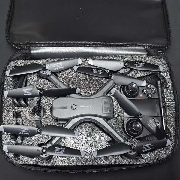 【新古・ジャンク扱い】4DRC 4D-V14 MINI WISE-X FPVアプリ 100g以下 屋外屋内ミニドローン バッテリー1個のみ 有効範囲100m
